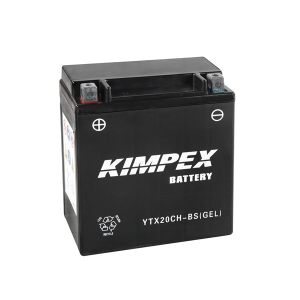 Kimpex Battery Maintenance Free AGM High Performance YTX20CH-BS(GEL) - 913129