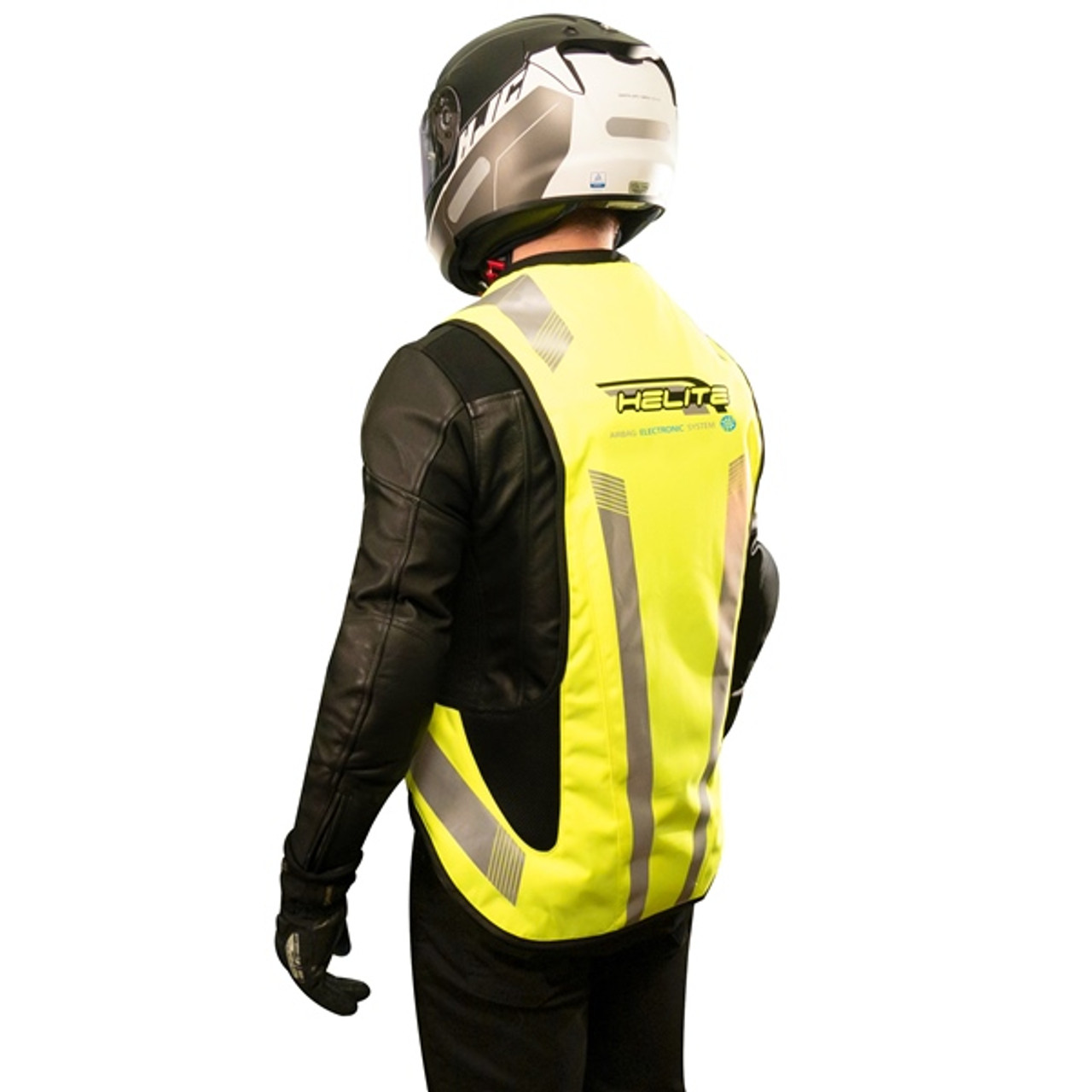 Helite Electronic Hi-Viz Turtle Jacket Men, Women - XL - 401776 Helite Electronic Hi-Viz Turtle Jacket Men, Women - XL - 401776