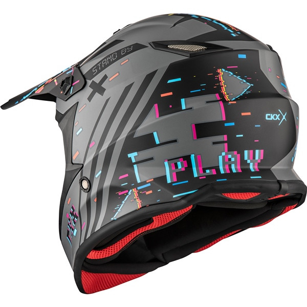 CKX TX019Y Off-Road Helmet Error - Without Goggle - L - 520134