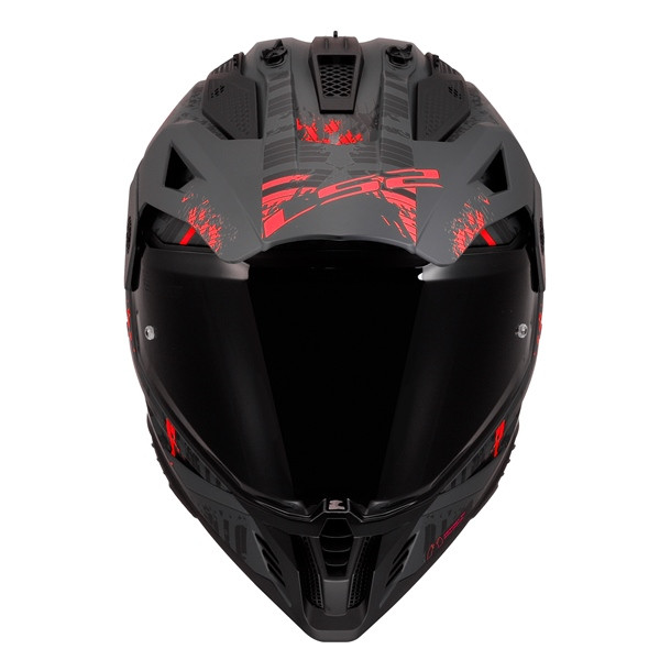 LS2 Blaze II Off-Road Helmet Crazy - Without Goggle - XS - 397971