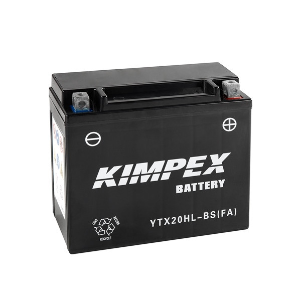 Kimpex Battery Maintenance Free AGM High Performance YTX20H(L)-BS(FA) - 913147