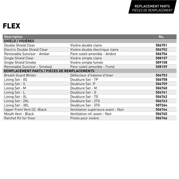 CKX Flex RSV Modular Helmet, Summer Solid - XS - 507711