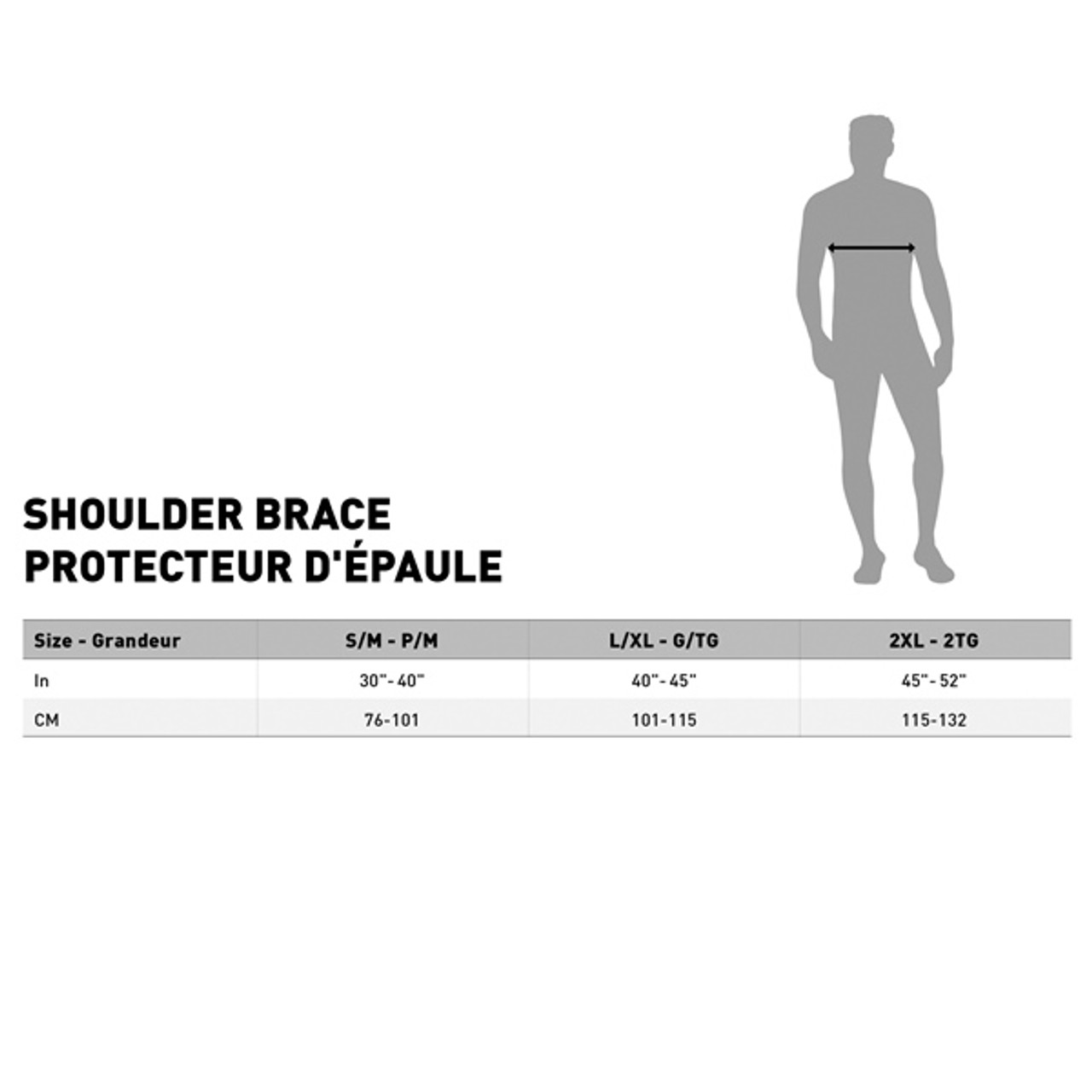LEATT Shoulder Brace Men, Women - 2XL - 407533