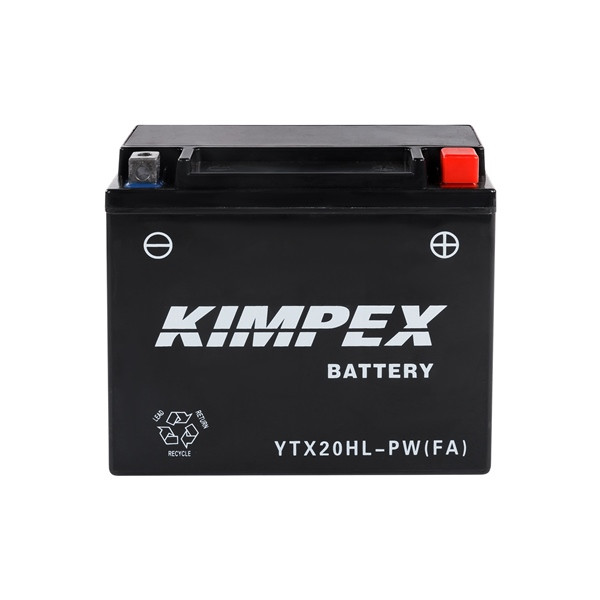 Kimpex Battery Maintenance Free AGM YTX20HL-PW (FA) - 913178