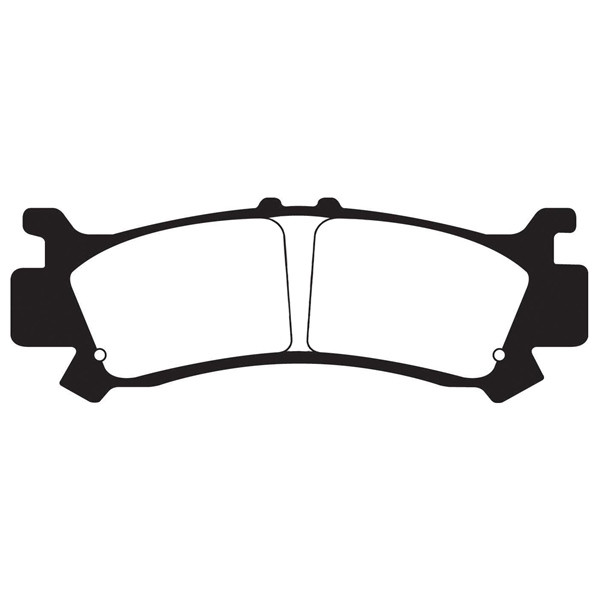 EBC  "X" Carbon Graphite Brake Pad Organic - Front Right, Rear Outer - 125328