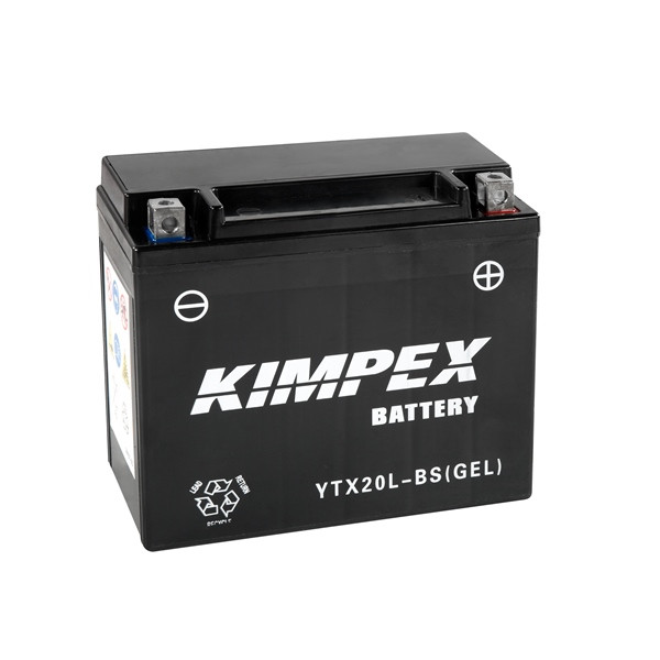 Kimpex Battery Maintenance Free AGM YTX20(L)-BS(GEL) - 913127