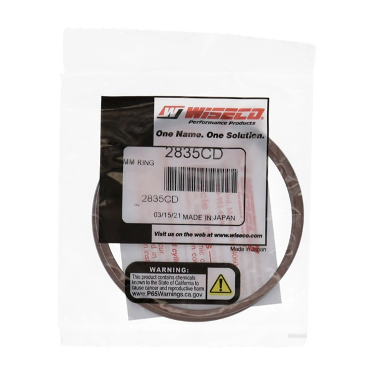 Wiseco Piston Ring Set Fits Honda, Fits Husaberg, Fits Husqvarna, Fits Kawasaki, Fits KTM, Fits Polaris, Fits Suzuki, Fits Yamaha, Fits Ski-doo, Fits Gas Gas, Fits Arctic cat - 909079