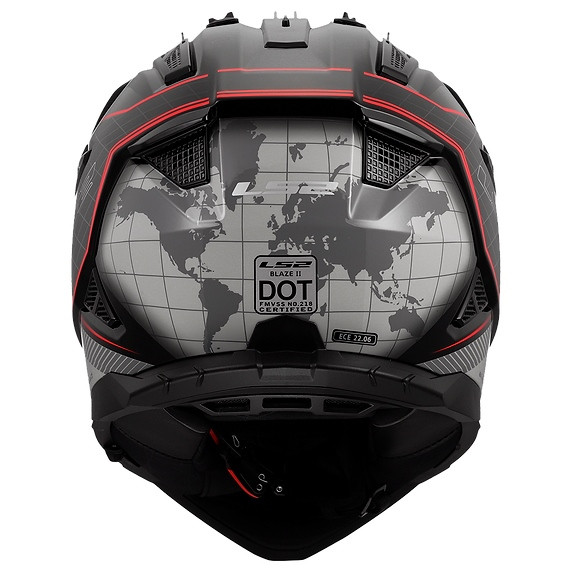 LS2 Blaze II Off-Road Helmet Meridian - Without Goggle - 2XL - 397996