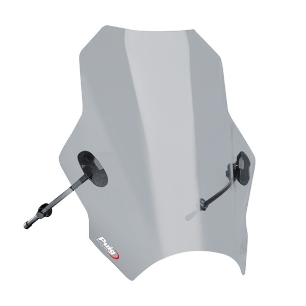 Puig Bat Windshield Fits Aprilia, Fits BMW, Fits Ducati, Fits Honda, Fits Husqvarna, Fits Kawasaki, Fits KTM, Fits Kymco, Fits MV Agusta, Fits Suzuki, Fits Triumph, Fits Yamaha - 360503