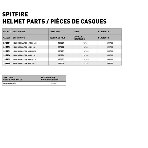 LS2 Spitfire Open-Face Helmet Solid - S - 196912