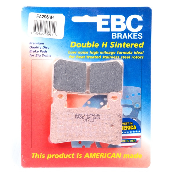 EBC  Double-H Superbike Brake Pad Sintered metal - Front Right, Front left, Rear Outer - 007489