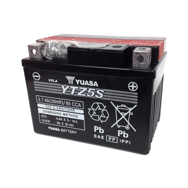 Yuasa Battery Maintenance Free AGM YTZ5S-BS - 010003