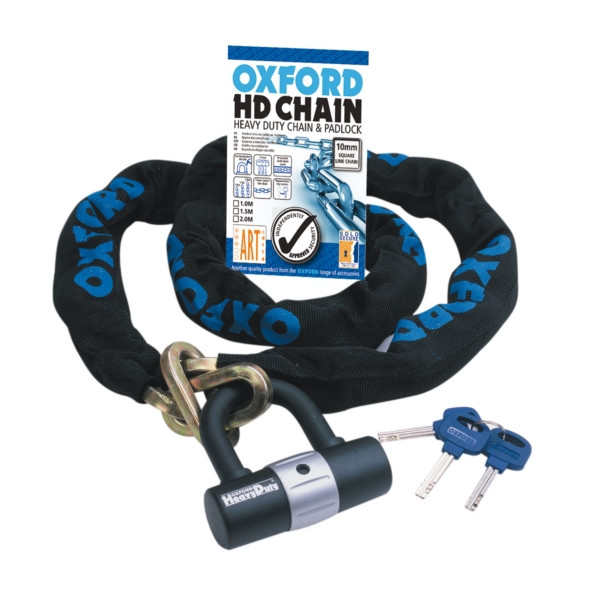 Oxford Products HD Chain Lock HD Chain and Padlock - 269048