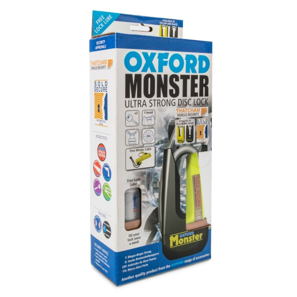 Oxford Products Monster Ultra Strong Disc Lock - 269057