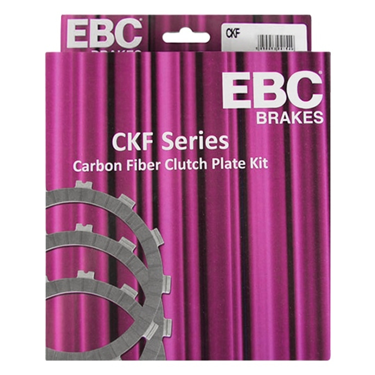 EBC  Clutch Plate Kit - CKF Series Fits Kawasaki - Carbon fiber - 017954