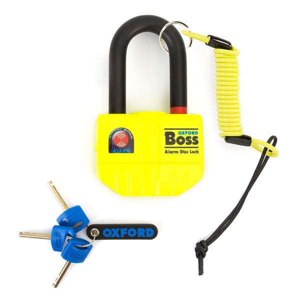 Oxford Products Boss Alarm Ultra Strong Alarm Disc Lock - 269299