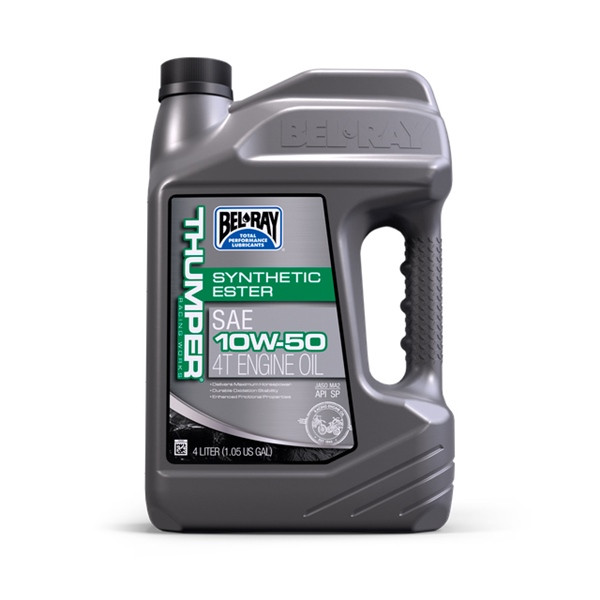 Bel-Ray Thumper Racing Works Full Synthetic Ester 4T Engine Oil 10W50 - 4 L  - 050904
