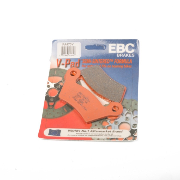 EBC  V-Pad Brake Pad Organic - Left, Rear left - 207663