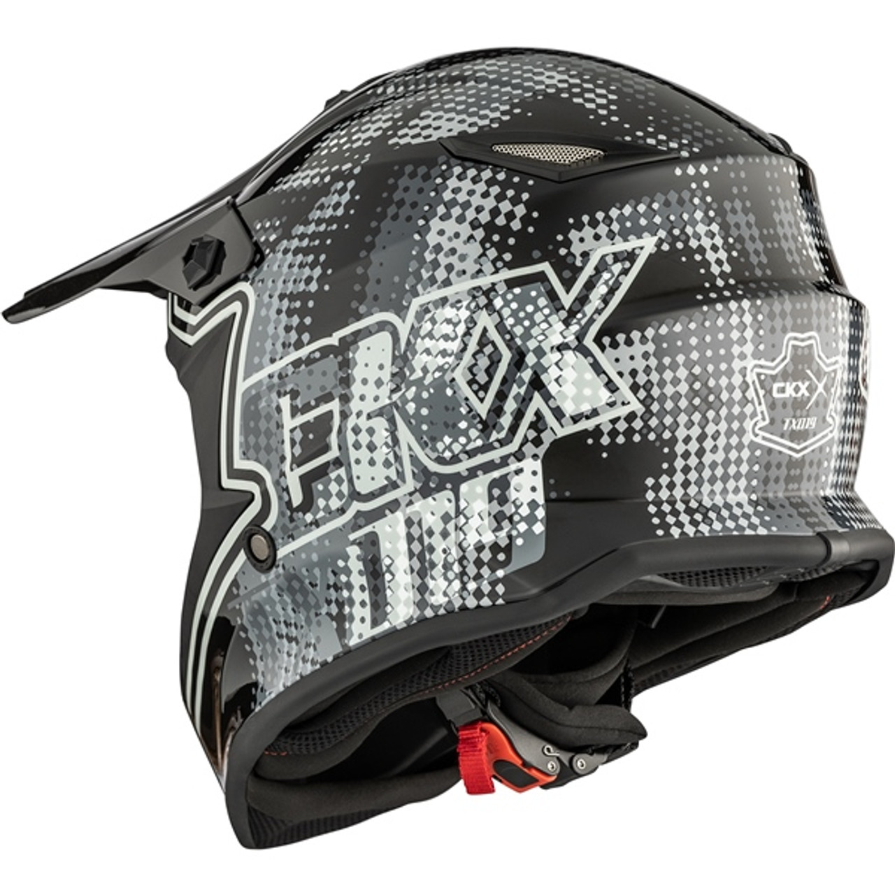 CKX TX019Y Off-Road Helmet Gleam - Without Goggle - M - 501263