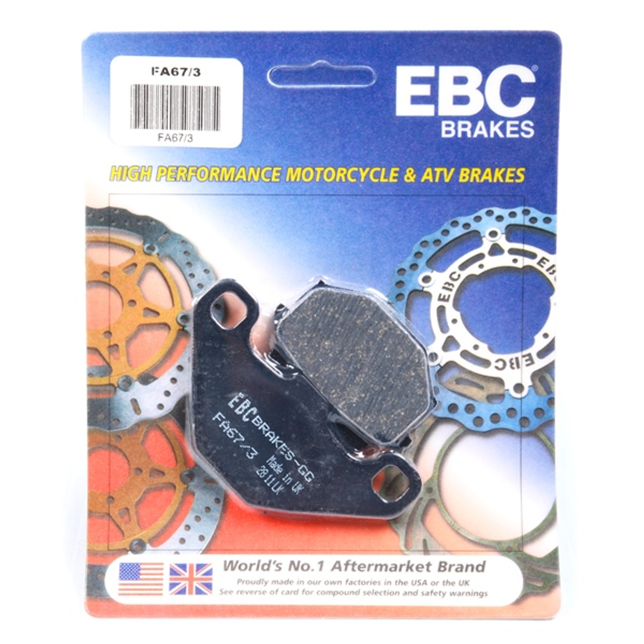 EBC  Organic Brake Pad Organic - Rear - 007846