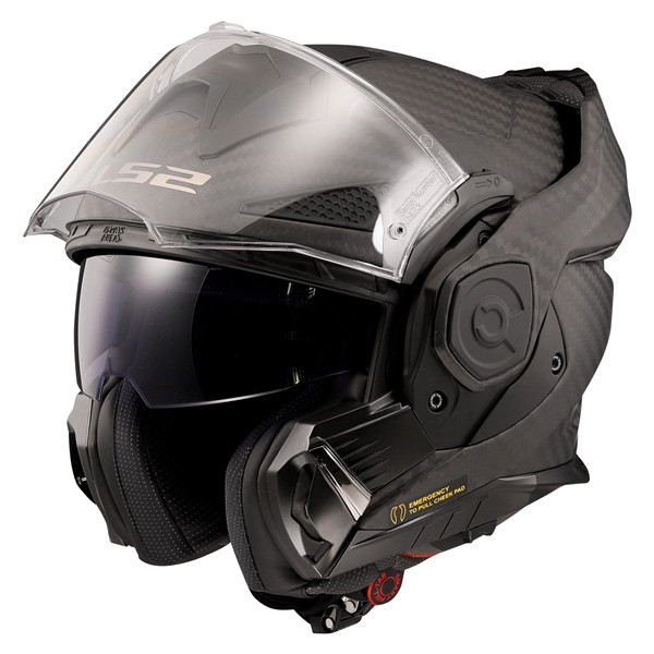 LS2 Advant X Modular Helmet Carbone - M - 396653