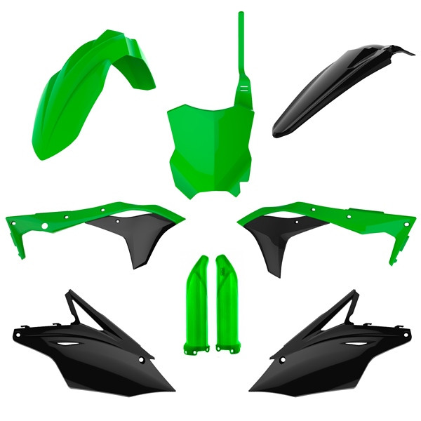 Polisport MX Complete Kit Fits Kawasaki - 255922