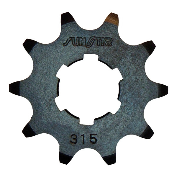 Sunstar Countershaft sprocket 520 - KAWASAKI, SUZUKI, YAMAHA - 460064