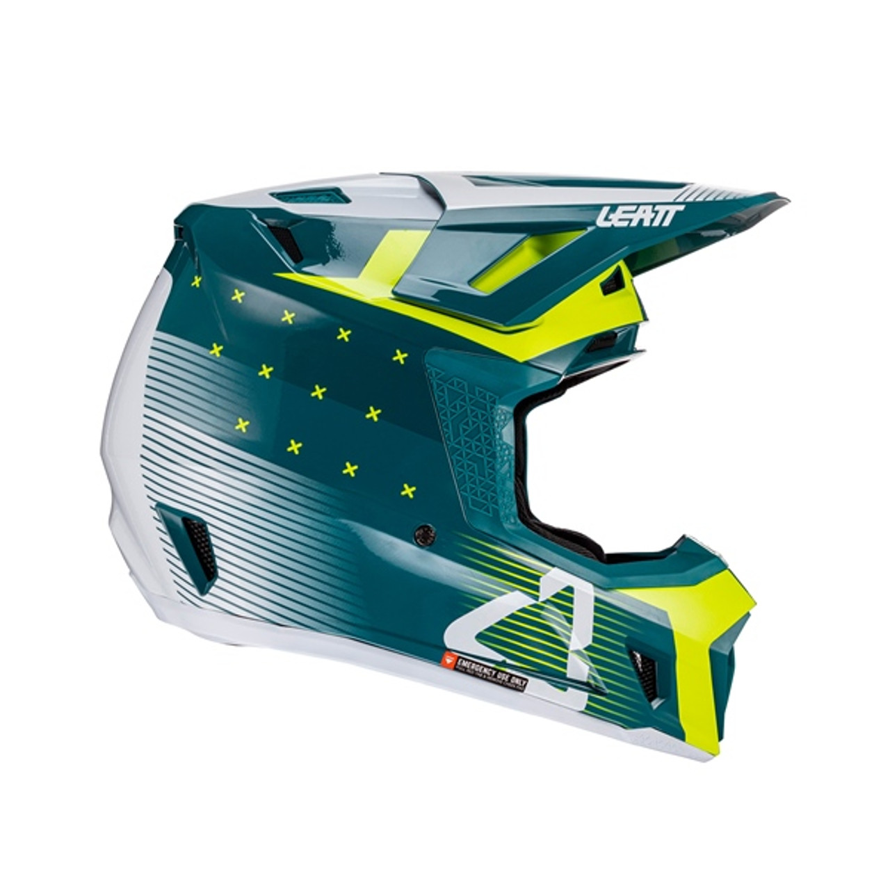 LEATT 7.5 Off-Road Helmet Kit V24 - Included Goggle - L - 413494