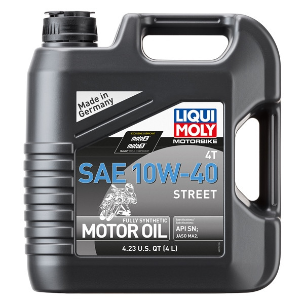 Liqui Moly Oil 4T Synthetic Street 10W40 - 4 L  - 153209