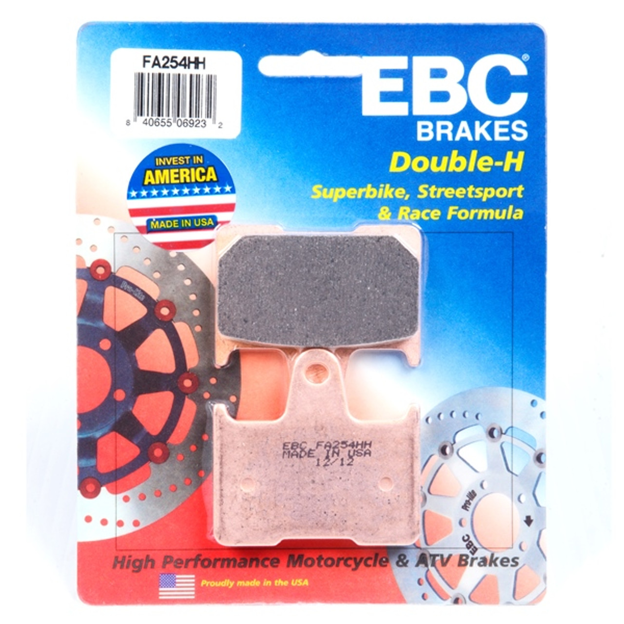 EBC  Double-H Superbike Brake Pad Sintered metal - Rear - 008440