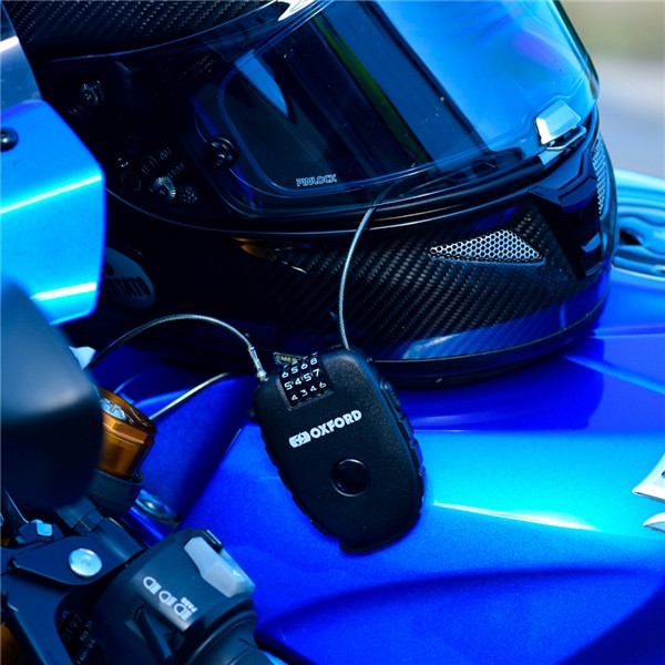 Oxford Products Retractable Cable Lock - 469933