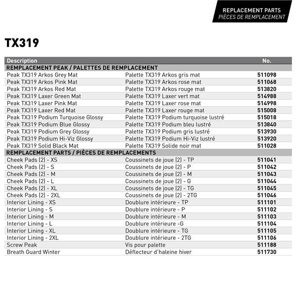 CKX TX319 Off-Road Helmet Solid - Without Goggle - S - 511022