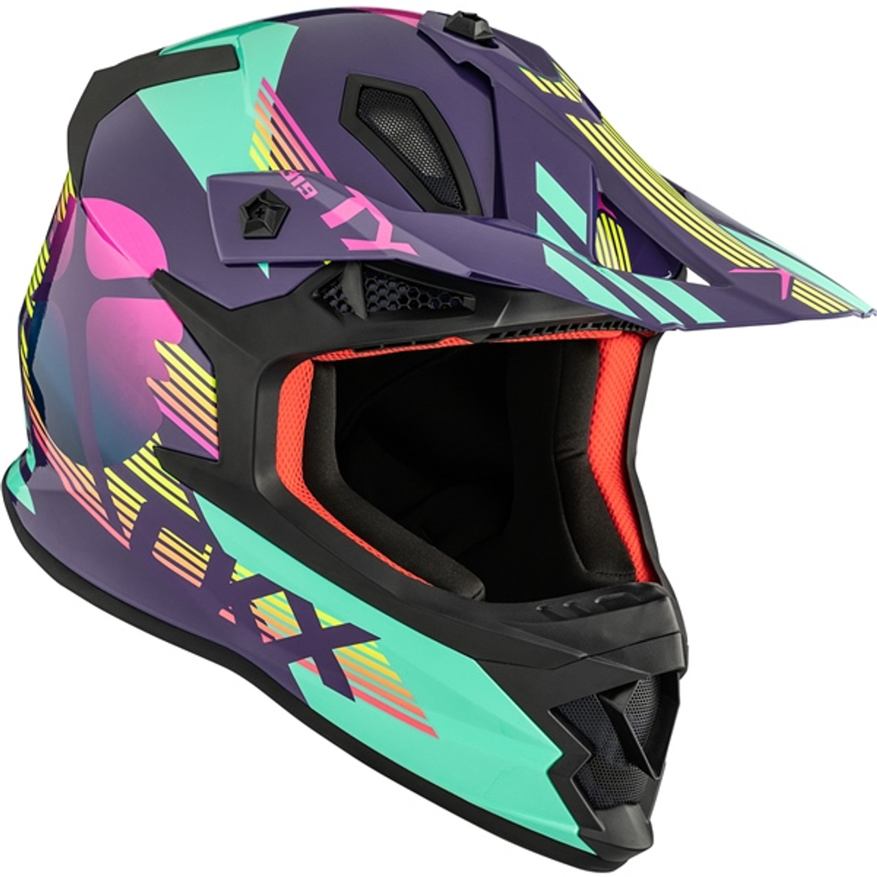 CKX TX319 Off-Road Helmet Galactic - Without Goggle - XL - 516555
