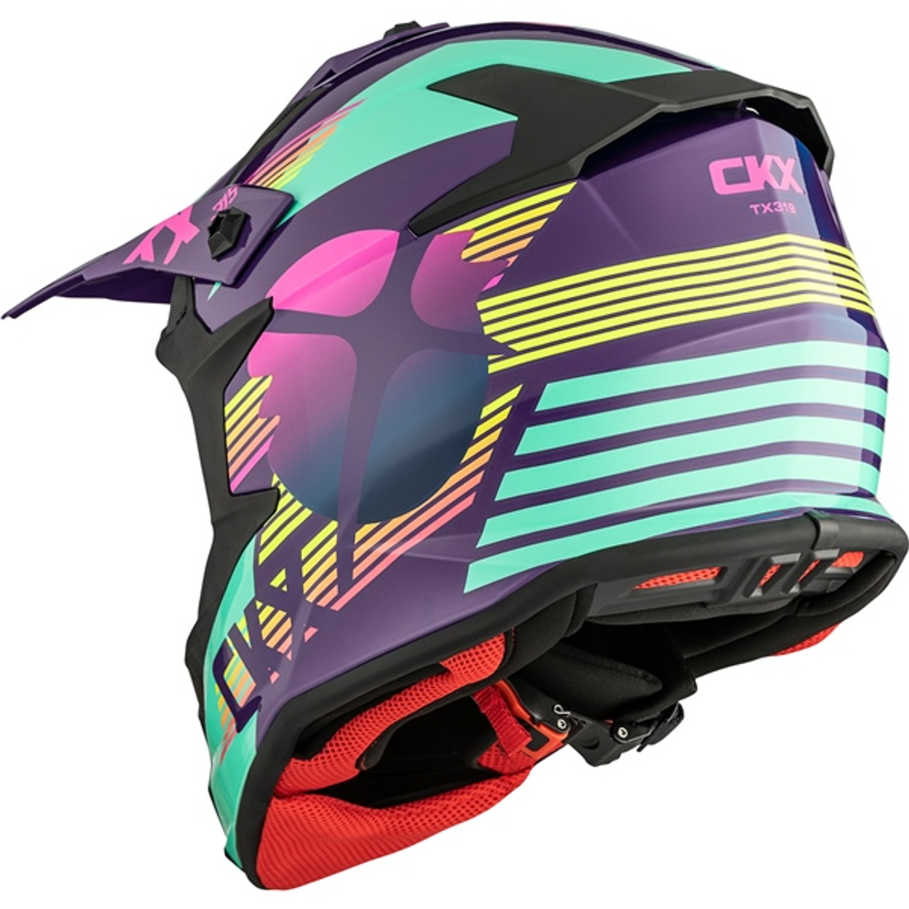 CKX TX319 Off-Road Helmet Galactic - Without Goggle - XL - 516555