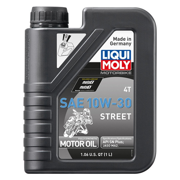 Liqui Moly Oil 4T Synthetic Street 10W30 - 1 L  - 153286