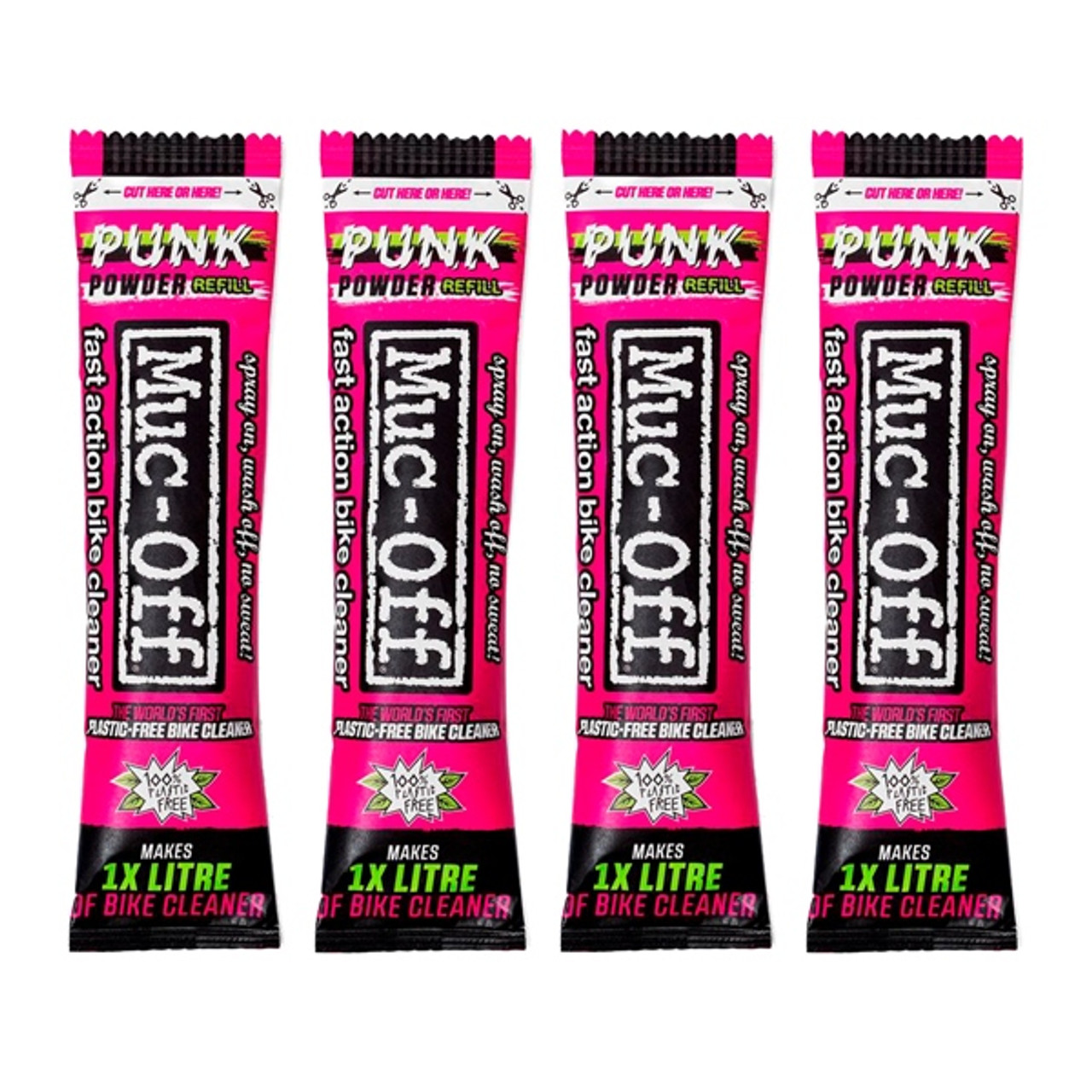 Muc-Off Punk Powder Bike Cleaner (4 Pack) 4 x 30g - 4 x 30g - 184250