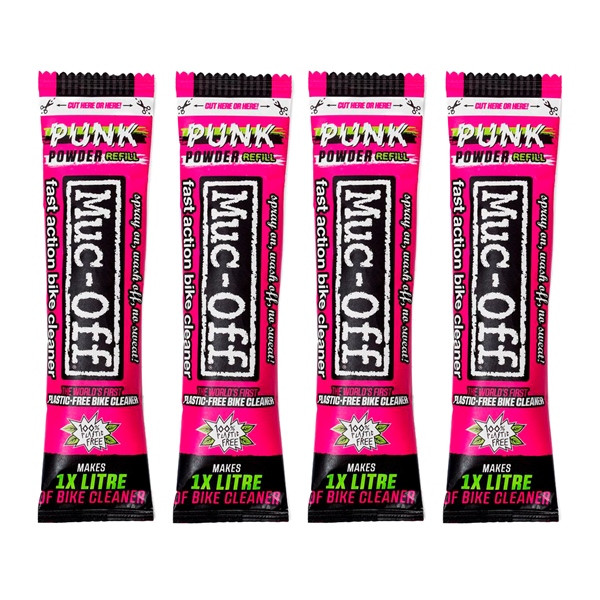 Muc-Off Punk Powder Bike Cleaner (4 Pack) 4 x 30g - 4 x 30g - 184250