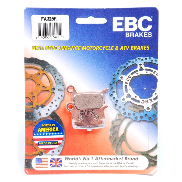 EBC  “R“ Long Life Sintered Brake Pad Sintered metal - Front left, Rear Right, Rear left - 008475