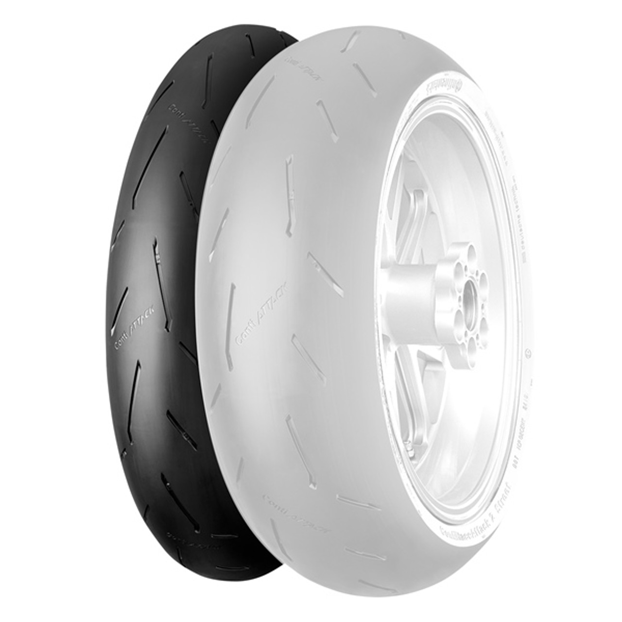 Continental Tire ContiRace Attack 2 Street - 120/70ZR17 - 422022 Continental Tire ContiRace Attack 2 Street - 120/70ZR17 - 422022