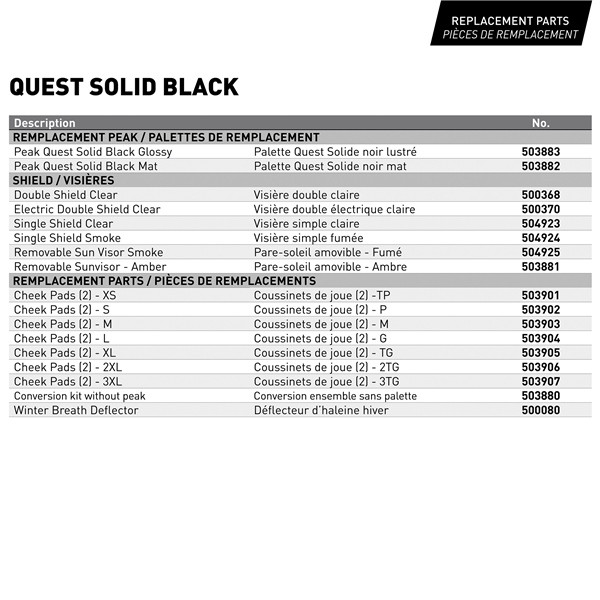 CKX Quest RSV dual sports Helmet, Summer Solid - XS - 504451