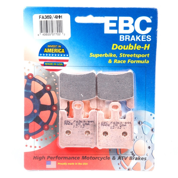 EBC  Double-H Superbike Brake Pad Sintered metal - Front Right, Front left, Rear Outer - 008501