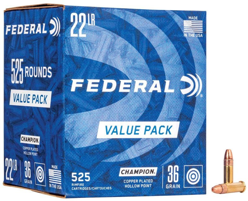 Federal Champion 22LR 525 Round Value Pack