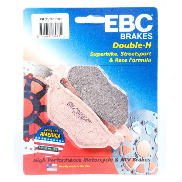 EBC  Double-H Superbike Brake Pad Sintered metal - Rear Right, Rear left - 008587
