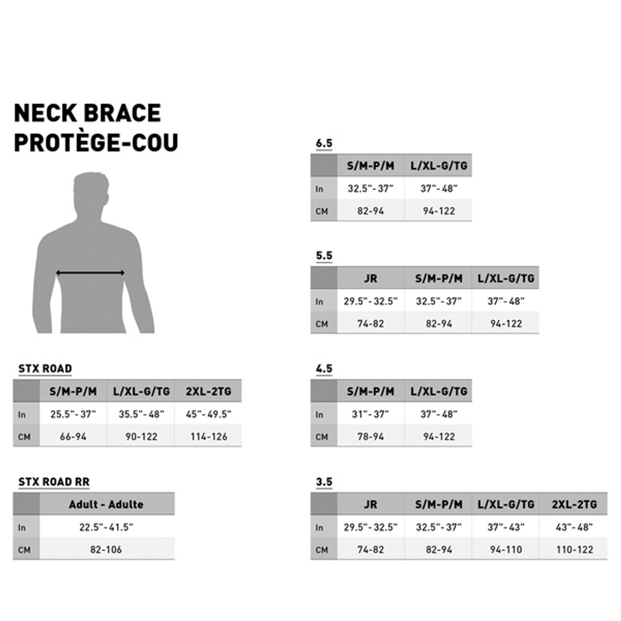 LEATT 3.5 Neck Brace Men, Women - S/M - 449992