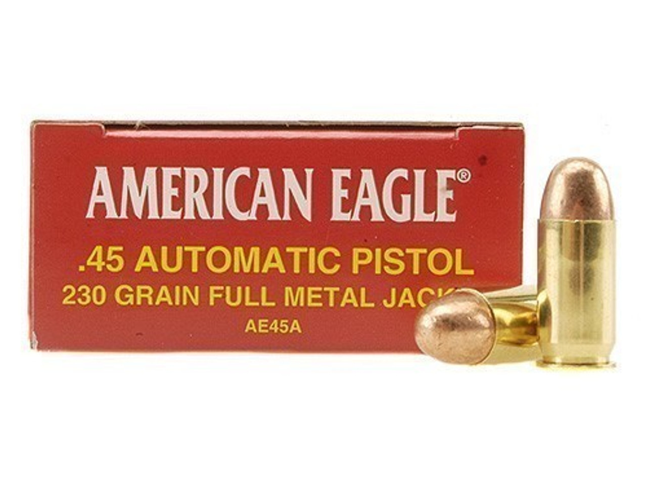 American Eagle 45ACP 230gr FMJ, 50 Rnds