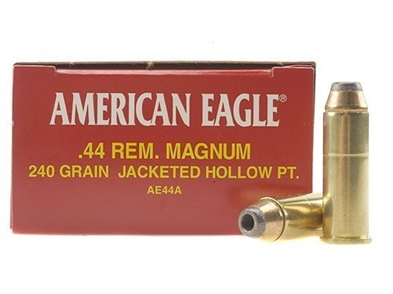 American Eagle 44 Magnum 240gr Jacketed Hollow Point, Box of 50