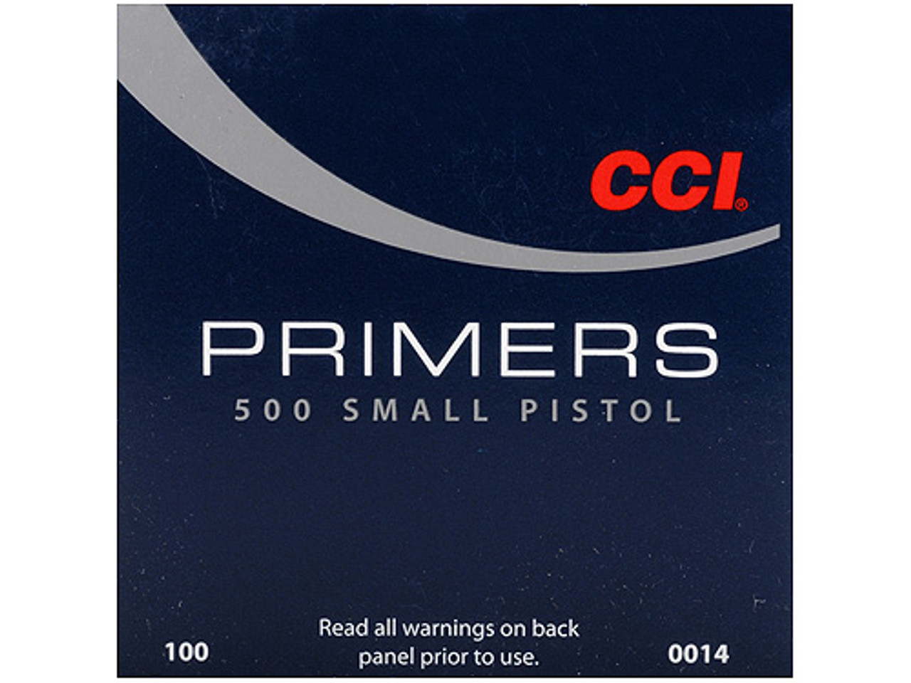 CCI Small Pistol Primers  #500, 1000