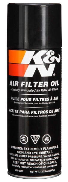 K&N Air Filter Oil and Cleaning - 12 oz - 915059