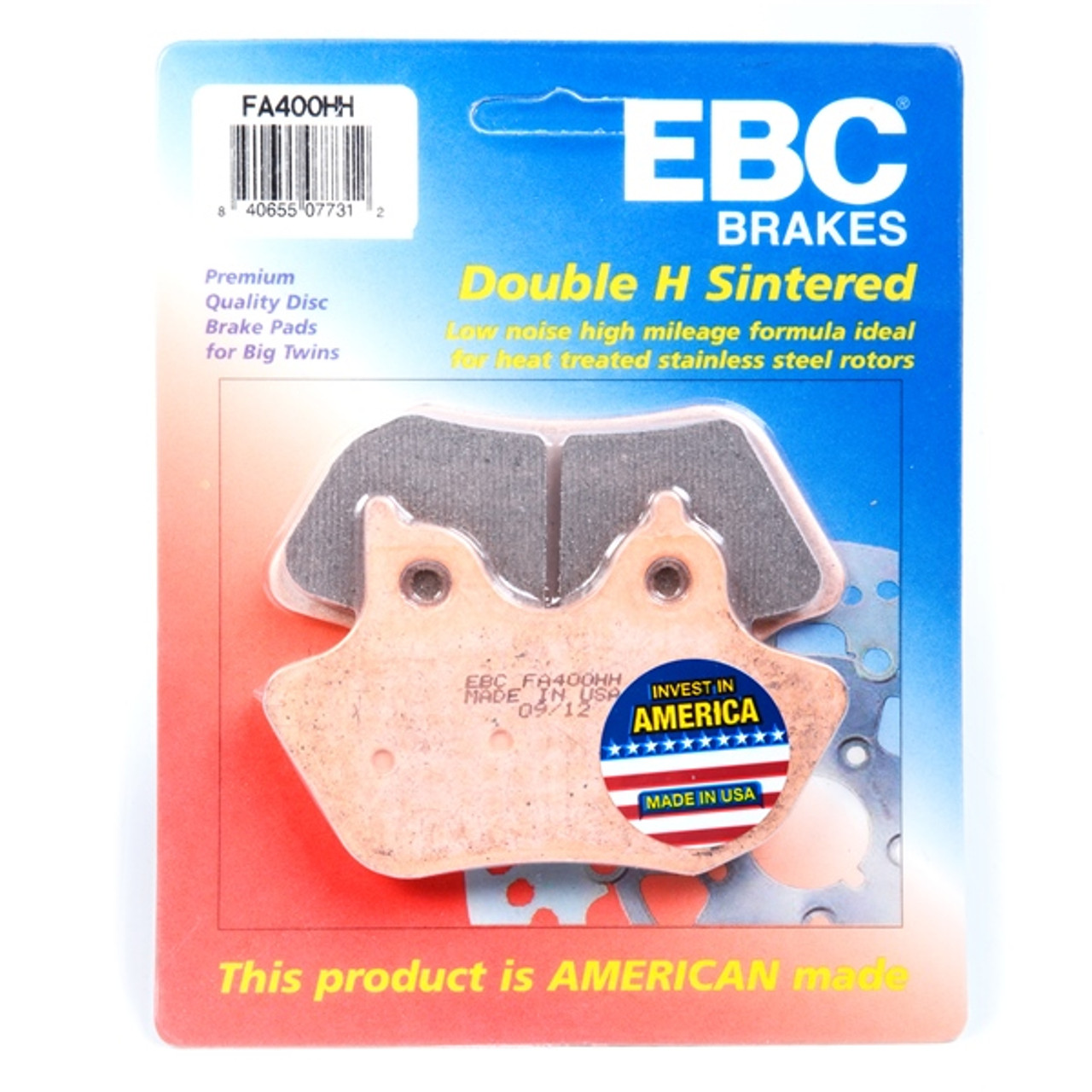 EBC  Double-H Superbike Brake Pad Sintered metal - Front/Rear - 008665