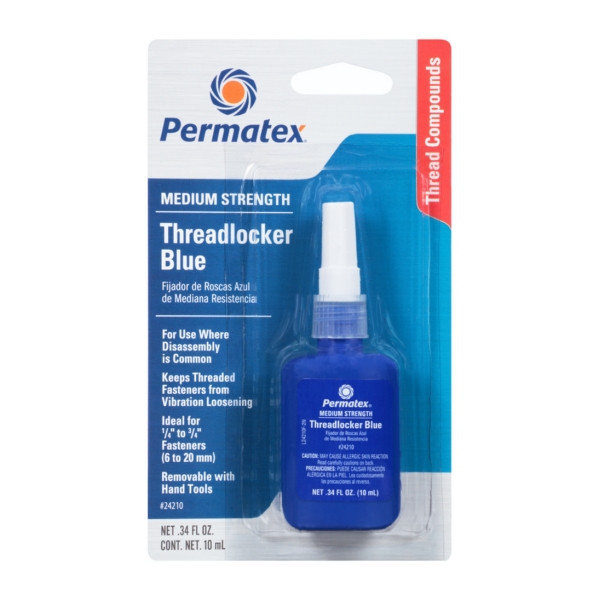Permatex Blue Removable Strength Threadlocker Gel - 10 ml - 071346